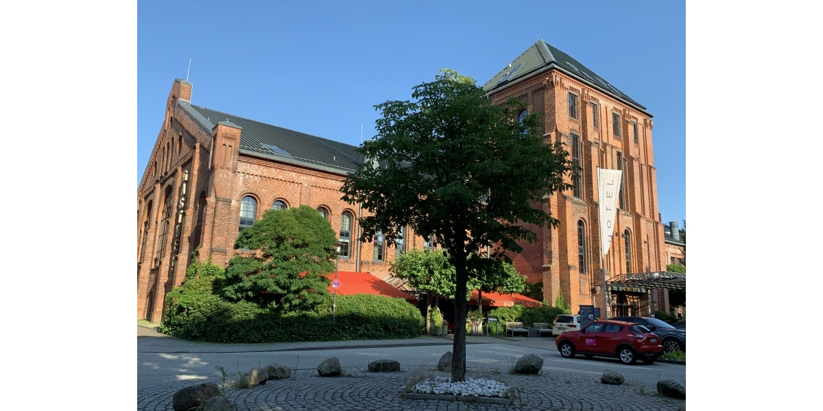 Historische Backsteinarchitektur prägt das Quartier